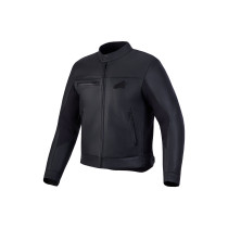 Blouson moto cuir Alpinestars Maver-X - Noir