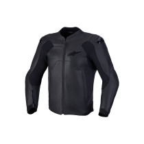 Blouson moto cuir Alpinestars Caliber V2 - Noir