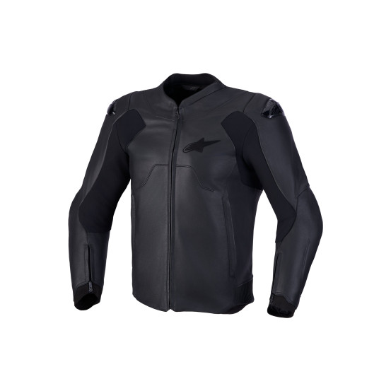 Blouson moto cuir Alpinestars Caliber V2 - Noir