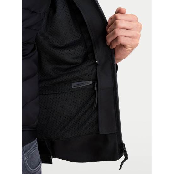 Blouson moto cuir Alpinestars Caliber V2 - Noir
