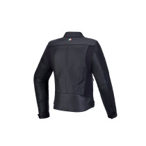 Blouson moto cuir femme Alpinestars Stella Maver-X - Noir 2