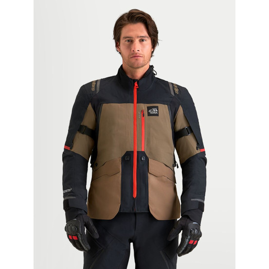 Veste moto Alpinestars ST-7 V2 2L Gore-Tex - Marron Noir