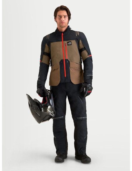 Veste moto Alpinestars ST-7 V2 2L Gore-Tex - Marron Noir