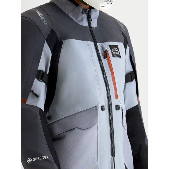 Veste moto Alpinestars ST-7 V2 2L Gore-Tex - Gris Noir