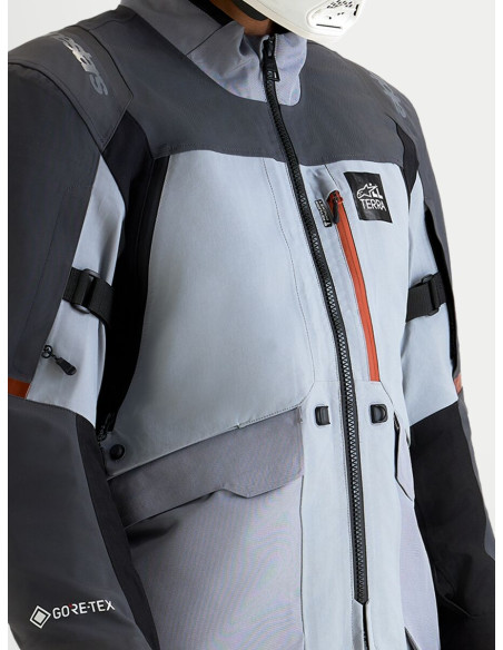 Veste moto Alpinestars ST-7 V2 2L Gore-Tex - Gris Noir