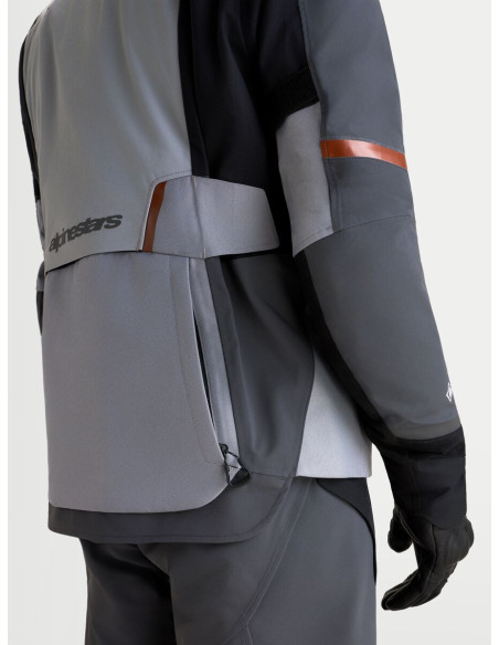 Veste moto Alpinestars ST-7 V2 2L Gore-Tex - Gris Noir