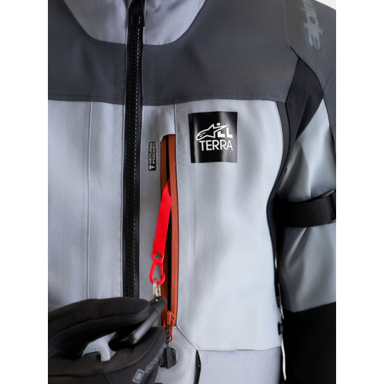 Veste moto Alpinestars ST-7 V2 2L Gore-Tex - Gris Noir