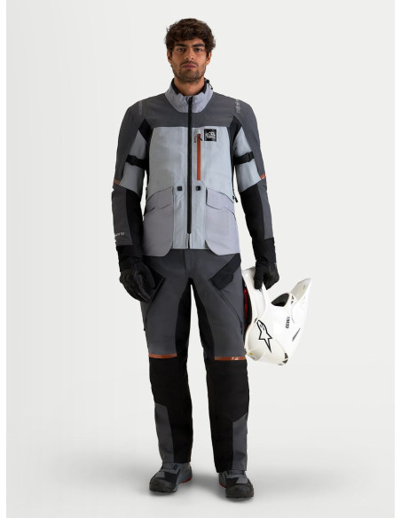 Veste moto Alpinestars ST-7 V2 2L Gore-Tex - Gris Noir