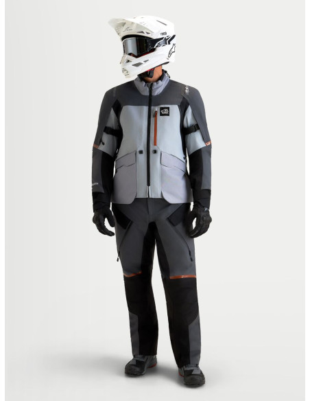 Veste moto Alpinestars ST-7 V2 2L Gore-Tex - Gris Noir