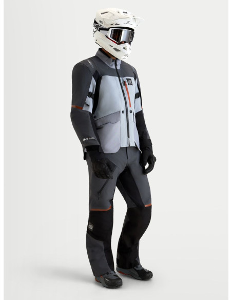 Veste moto Alpinestars ST-7 V2 2L Gore-Tex - Gris Noir