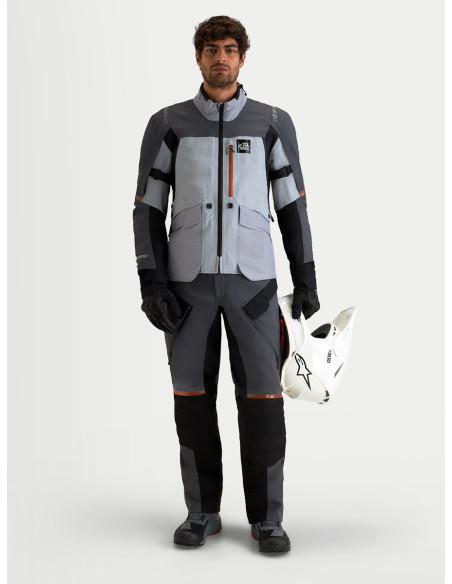 Pantalon moto Alpinestars ST-7 V2 2L Gore-Tex - Gris foncé Noir