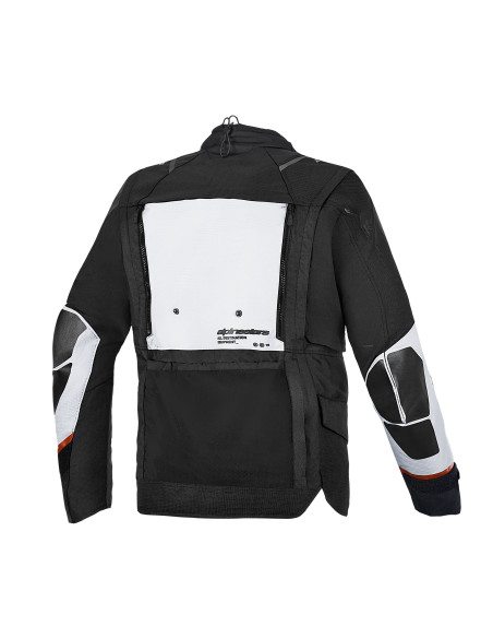 Veste Adventure Alpinestars Halo V2 Drystar - Gris foncé Gris clair Noir