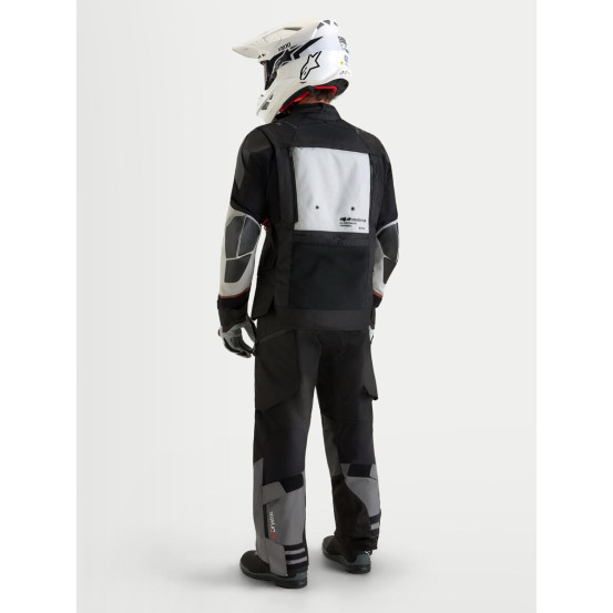 Veste Adventure Alpinestars Halo V2 Drystar - Gris foncé Gris clair Noir