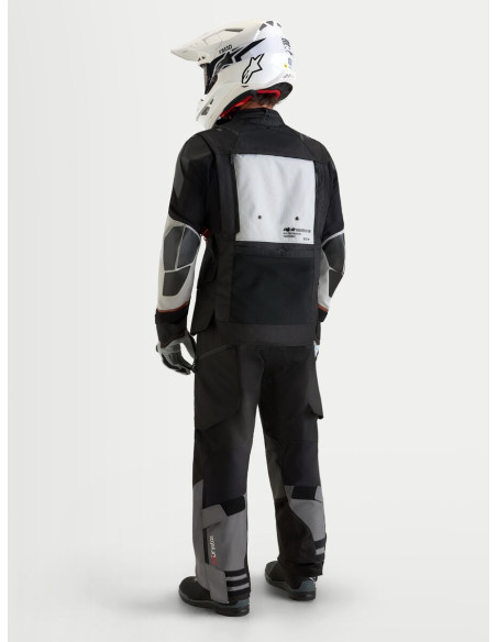 Veste Adventure Alpinestars Halo V2 Drystar - Gris foncé Gris clair Noir