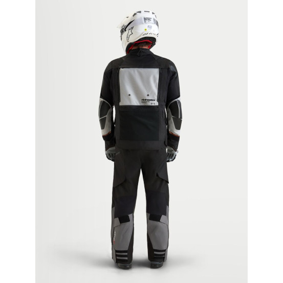 Veste Adventure Alpinestars Halo V2 Drystar - Gris foncé Gris clair Noir