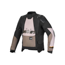 Veste Adventure Alpinestars Halo V2 Drystar - Gris aluminium Marron Noir