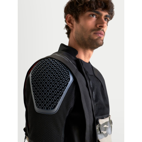 Veste Adventure Alpinestars Halo V2 Drystar - Gris aluminium Marron Noir
