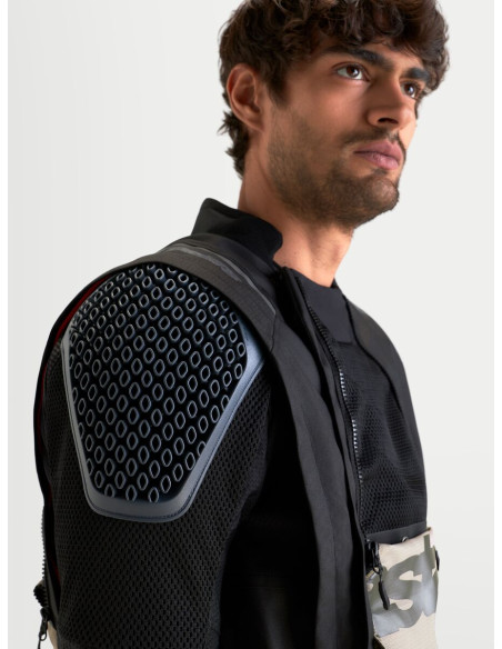 Veste Adventure Alpinestars Halo V2 Drystar - Gris aluminium Marron Noir