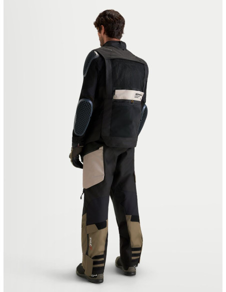 Veste Adventure Alpinestars Halo V2 Drystar - Gris aluminium Marron Noir