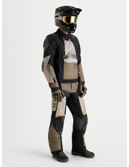 Veste Adventure Alpinestars Halo V2 Drystar - Gris aluminium Marron Noir