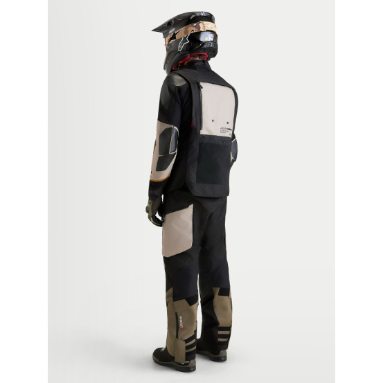 Veste Adventure Alpinestars Halo V2 Drystar - Gris aluminium Marron Noir