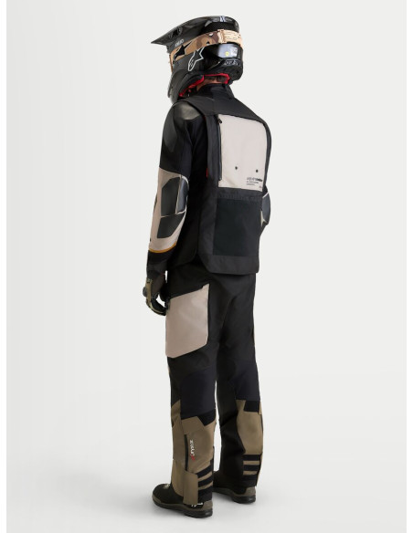 Veste Adventure Alpinestars Halo V2 Drystar - Gris aluminium Marron Noir