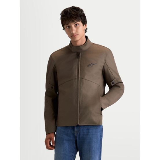 Veste moto Alpinestars C-1 Waterproof - Marron noisette Noir