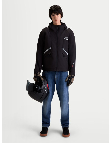 Veste moto Alpinestars C-5 Drystar - Noir