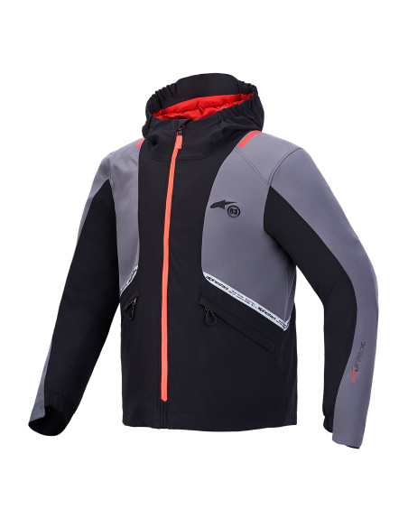 Veste moto Alpinestars C-5 Drystar - Noir Gris foncé