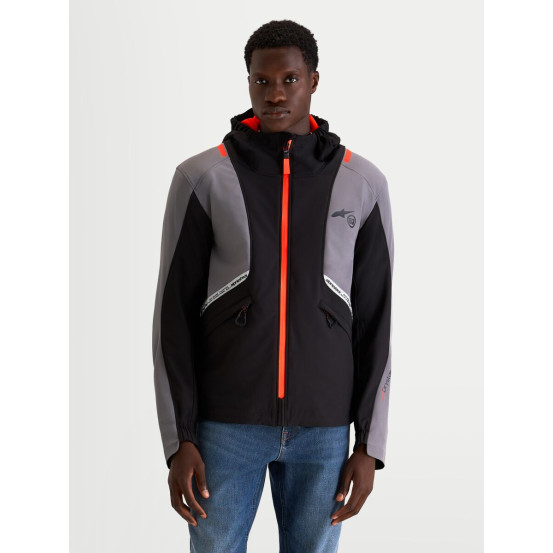 Veste moto Alpinestars C-5 Drystar - Noir Gris foncé