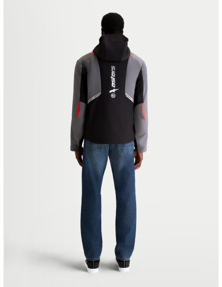 Veste moto Alpinestars C-5 Drystar - Noir Gris foncé