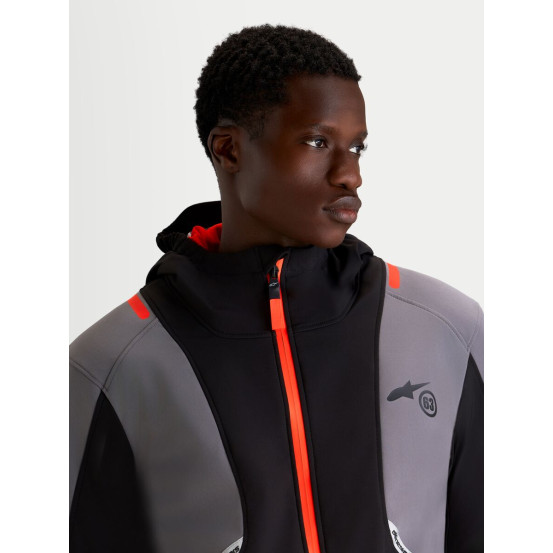 Veste moto Alpinestars C-5 Drystar - Noir Gris foncé