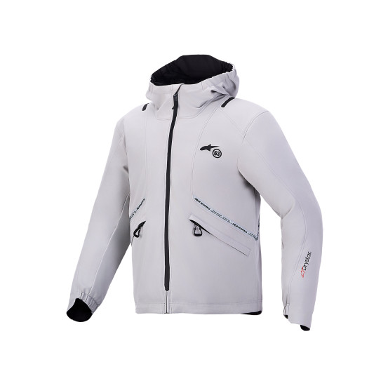 Veste moto Alpinestars C-5 Drystar - Gris clair Noir
