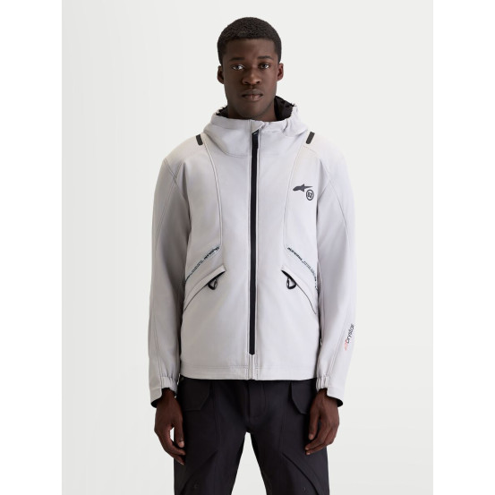 Veste moto Alpinestars C-5 Drystar - Gris clair Noir