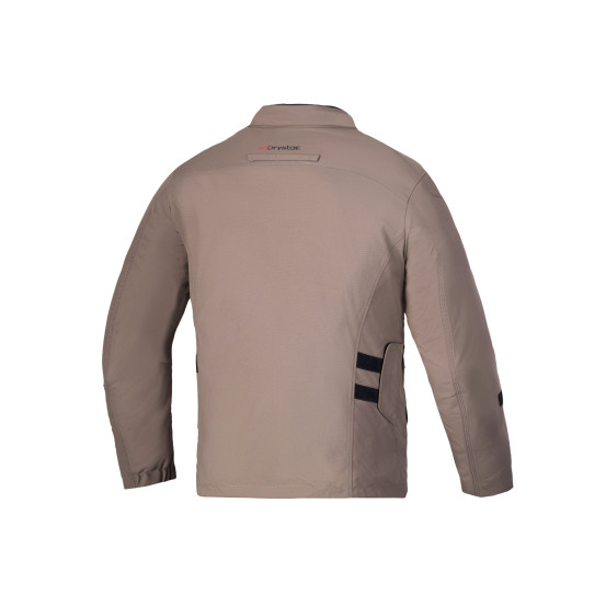 Veste moto Alpinestars Altan Drystar - Marron noisette Noir
