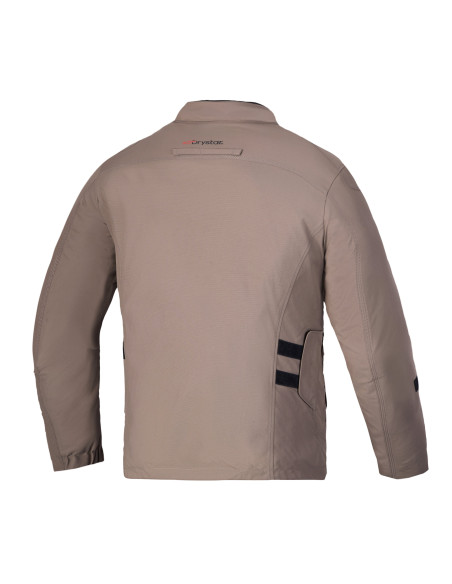 Veste moto Alpinestars Altan Drystar - Marron noisette Noir