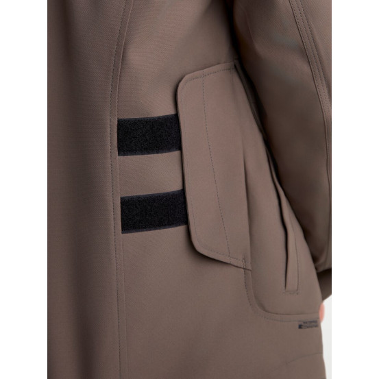 Veste moto Alpinestars Altan Drystar - Marron noisette Noir