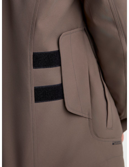 Veste moto Alpinestars Altan Drystar - Marron noisette Noir