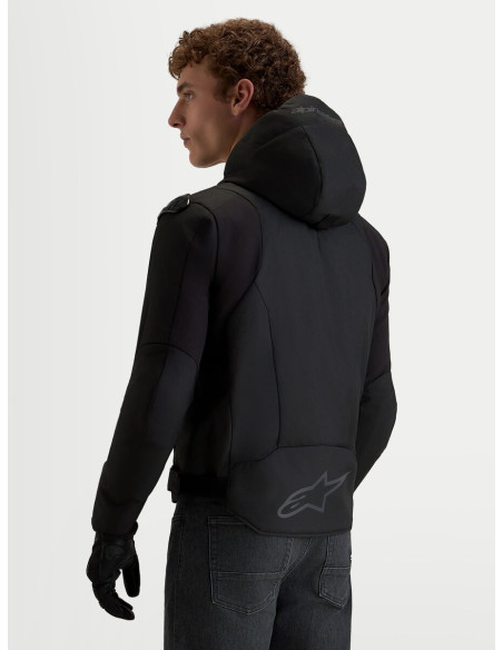 Veste moto Alpinestars Zaca V2 Waterproof - Noir