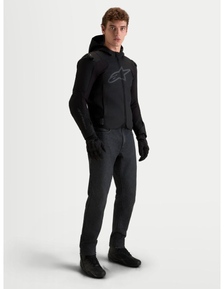 Veste moto Alpinestars Zaca V2 Waterproof - Noir