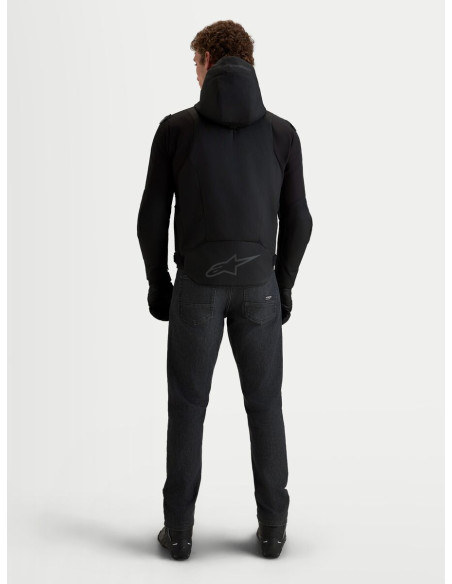 Veste moto Alpinestars Zaca V2 Waterproof - Noir