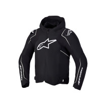 Veste moto Alpinestars Zaca V2 Waterproof - Noir Blanc