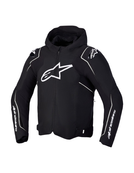 Veste moto Alpinestars Zaca V2 Waterproof - Noir Blanc