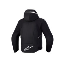 Veste moto Alpinestars Zaca V2 Waterproof - Noir Blanc 2