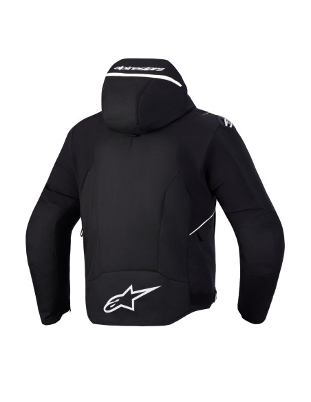 Veste moto Alpinestars Zaca V2 Waterproof - Noir Blanc
