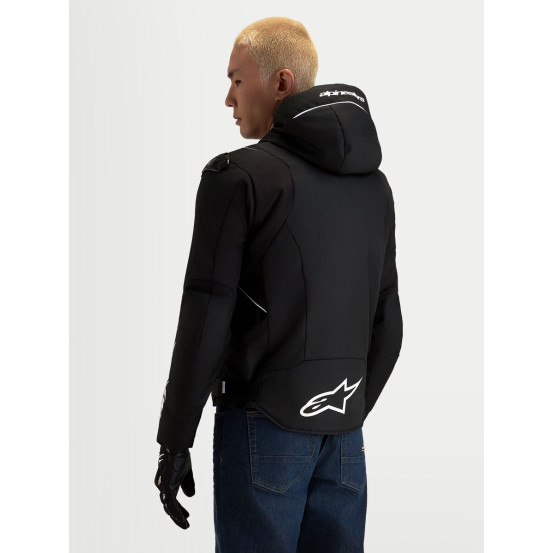 Veste moto Alpinestars Zaca V2 Waterproof - Noir Blanc
