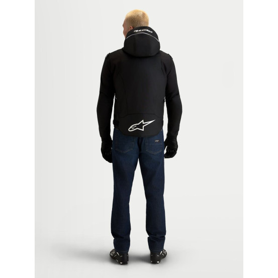 Veste moto Alpinestars Zaca V2 Waterproof - Noir Blanc