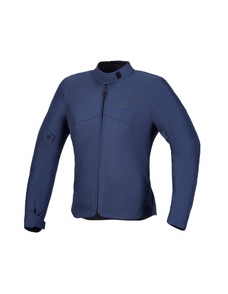 Veste moto femme Alpinestars Stella C-1 Waterproof - Bleu indigo