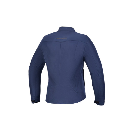 Veste moto femme Alpinestars Stella C-1 Waterproof - Bleu indigo