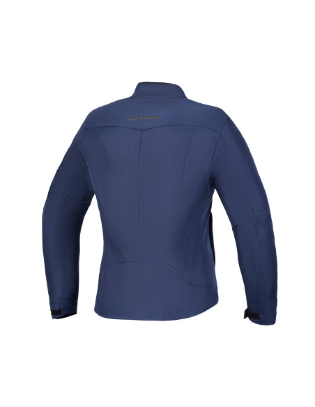 Veste moto femme Alpinestars Stella C-1 Waterproof - Bleu indigo